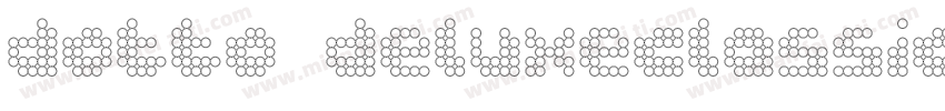 Dotto DeluxeClassic W05 Regular字体转换